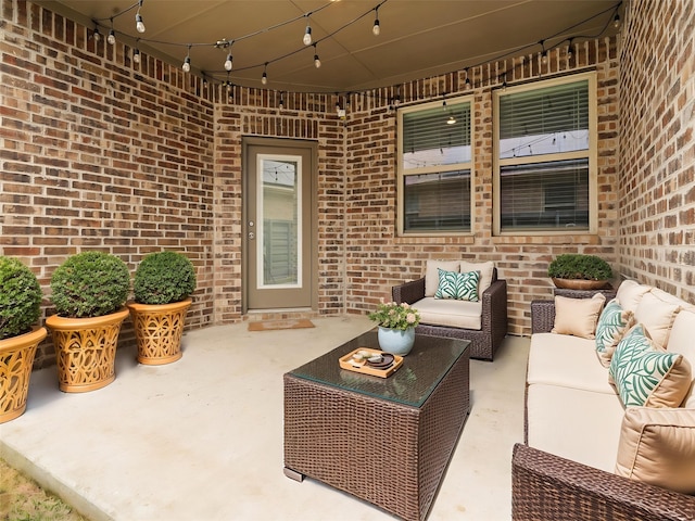 6020 Paddock Ln, Little Elm, TX 76227 - view of patio / terrace with an outdoor living space