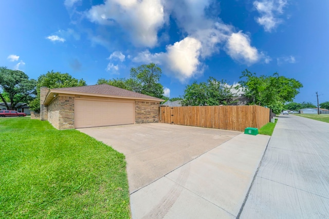 2138 Wellington Dr, Grand Prairie, TX 75051 - view of side of home featuring brick siding