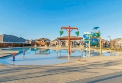 15605 Weymouth Dr, Frisco, TX 75036 - community pool featuring a water play area