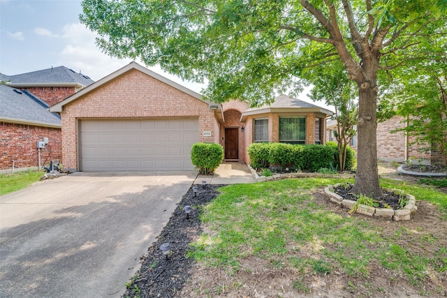 2050 Lake Trail Dr, Heartland, TX 75126 - single story home featuring brick siding, concrete driveway, and an attached garage