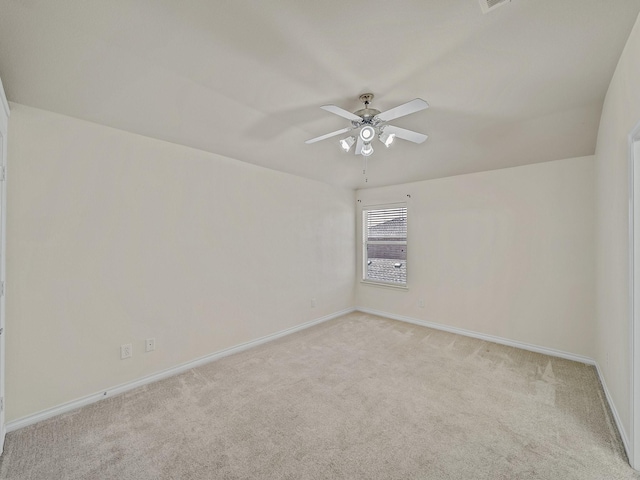 348 Kansas Trl, Murphy, TX 75094 - unfurnished room featuring light carpet, a ceiling fan, and baseboards
