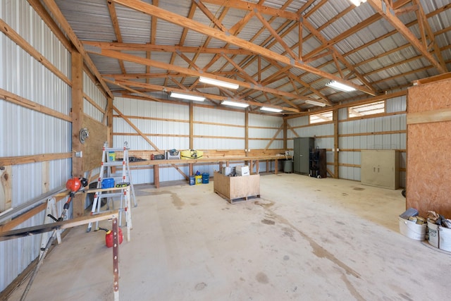 3266 Farm Rd Unit 1159, Clarksville, TX 75426 - garage featuring metal wall
