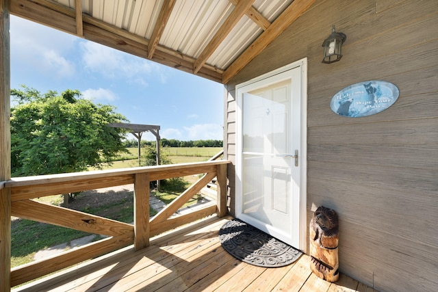 3266 Farm Rd Unit 1159, Clarksville, TX 75426 - view of wooden terrace