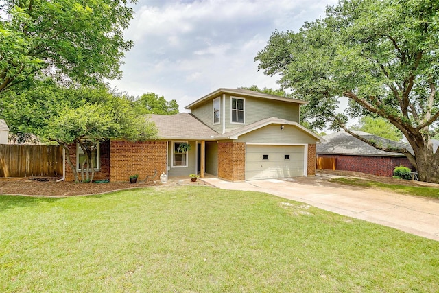 213 NE Timber Ridge Dr, Burleson, TX 76028 - traditional-style home featuring brick siding, driveway, and a garage