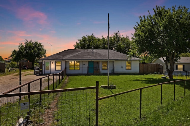 6113 Hawk Ct, Joshua, TX 76058 - view of rear view of house