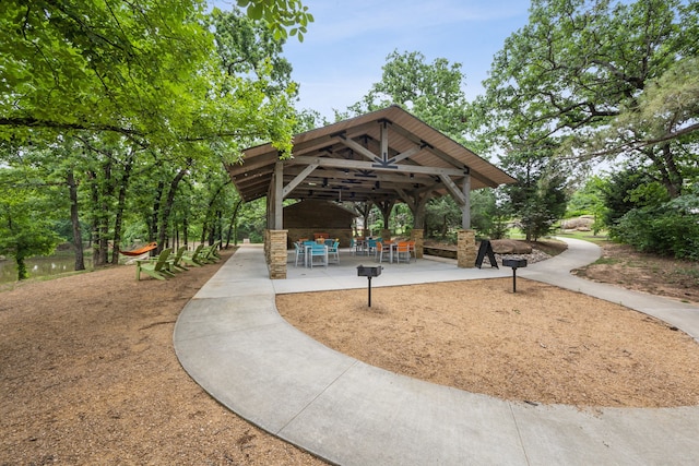 3120 Pioneer Path, Little Elm, TX 75068 - view of property's community with a gazebo