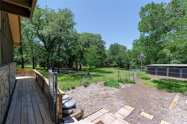 226 Highland Dr, Decatur, TX 76234 - view of yard featuring fence and view of scattered trees