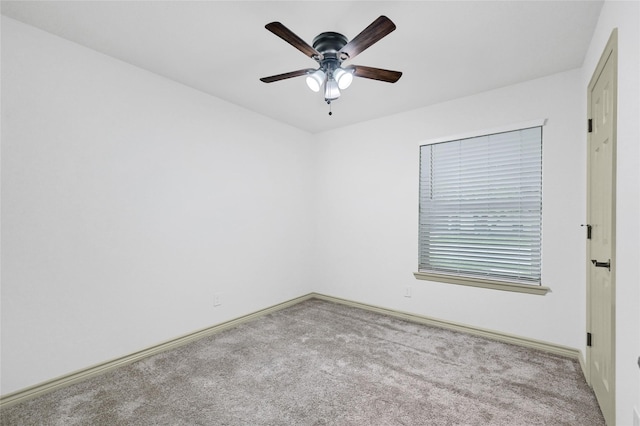 609 E Martin Ln, Sherman, TX 75090 - carpeted spare room with a ceiling fan and baseboards