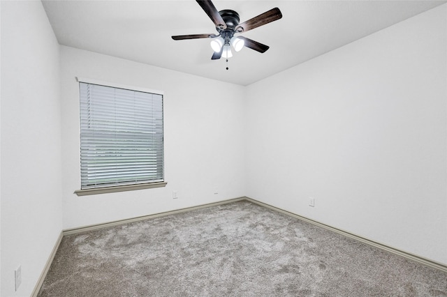 609 E Martin Ln, Sherman, TX 75090 - carpeted empty room with ceiling fan and baseboards