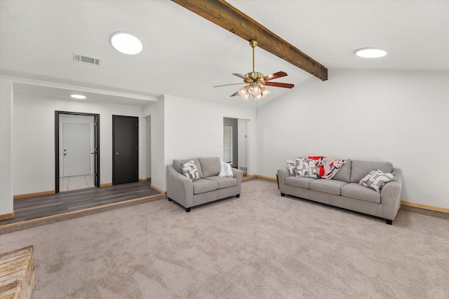 2000 Stacey Ct, Arlington, TX 76013 - living area featuring carpet, baseboards, and ceiling fan