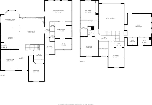 6824 San Fernando Dr, Fort Worth, TX 76131 - floor plan / room layout