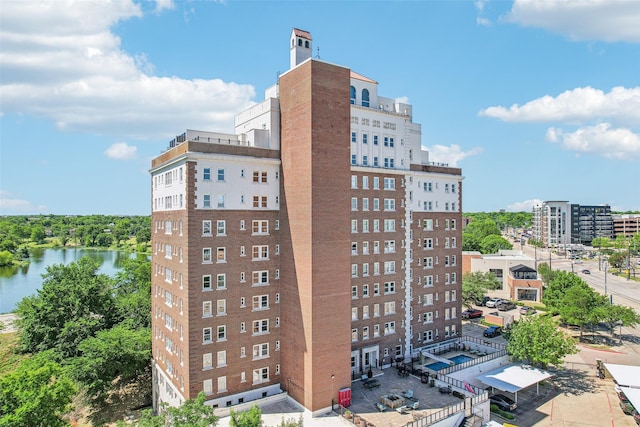 329 E Colorado Blvd Unit 605, Dallas, TX 75203 - view of property featuring a water view and a city view