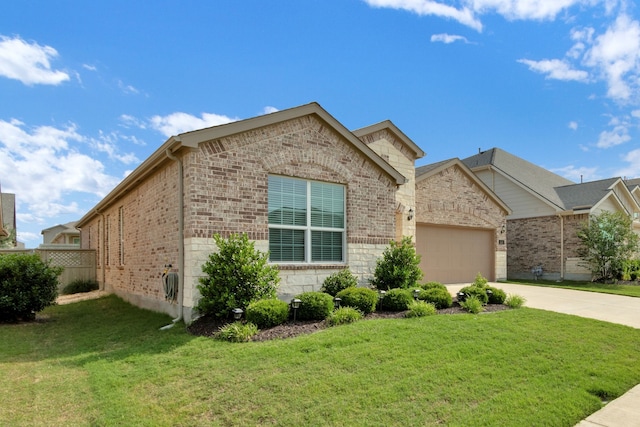 2420 Rooster Ln, Northlake, TX 76247 - view of front of property featuring concrete driveway, brick siding, and a garage