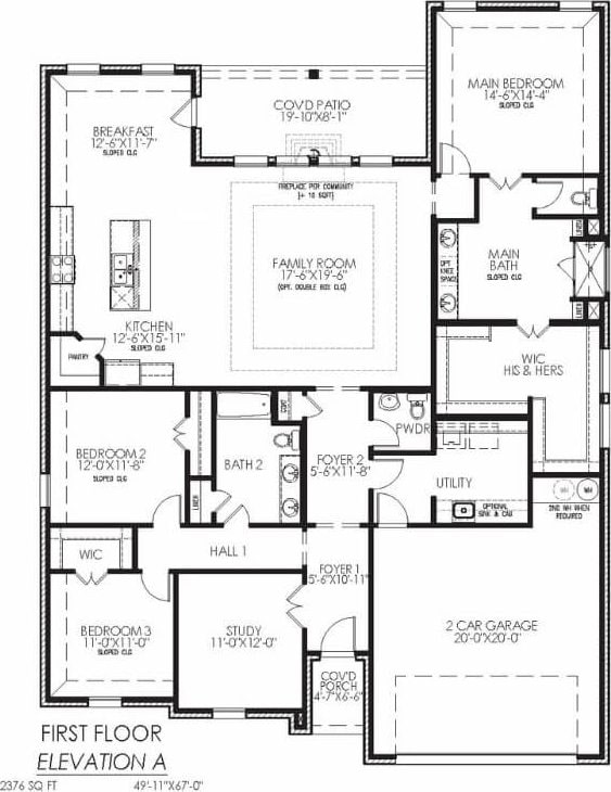 9704 Chesney Dr, Mesquite, TX 75126 - floor plan / room layout