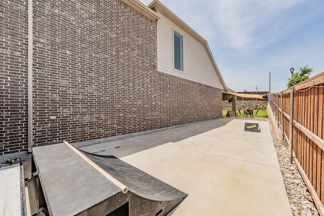 233 Honey Brook Ln, Aledo, TX 76008 - view of patio / terrace with a fenced backyard