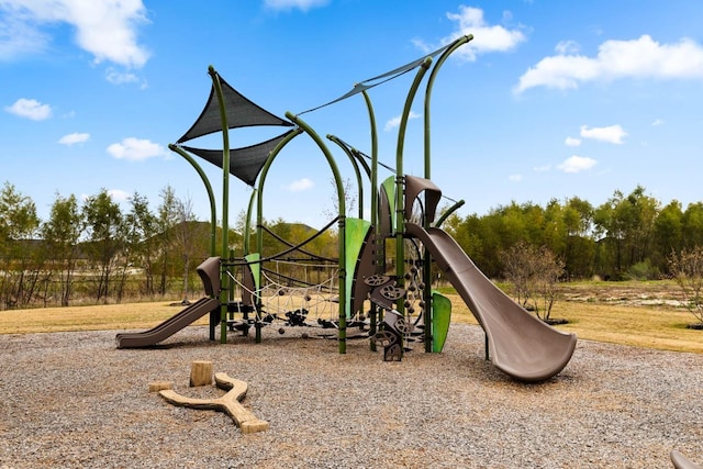 view of communal playground