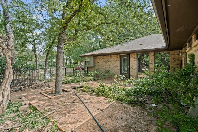 104 Murls Lake Rd, Weatherford, TX 76085 - view of yard featuring a patio area and fence