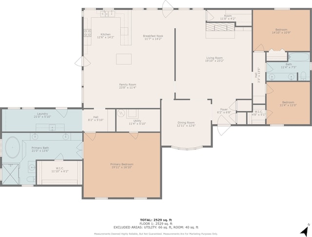 104 Murls Lake Rd, Weatherford, TX 76085 - home floor plan