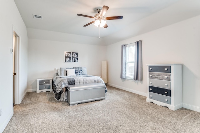 4014 Poplar Dr, Forney, TX 75126 - carpeted bedroom with baseboards and a ceiling fan