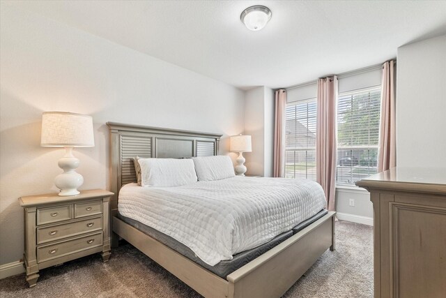 2540 Bottlebrush Dr, Prosper, TX 75078 - bedroom with dark carpet and baseboards