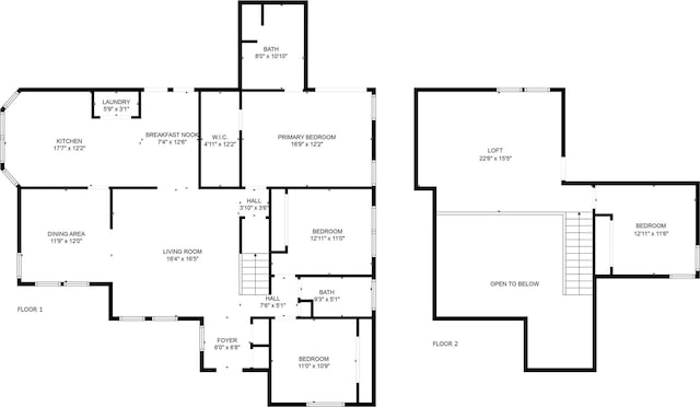 8805 Wood Glen Dr, Rowlett, TX 75088 - home floor plan