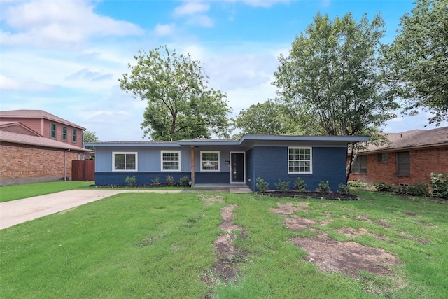10166 San Lorenzo Dr, Dallas, TX 75228 - view of ranch-style house