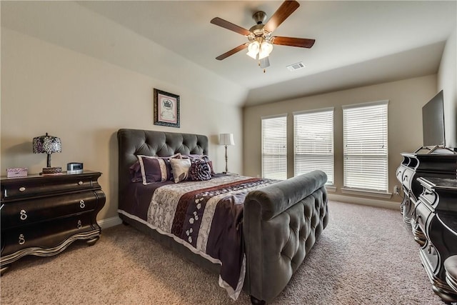 3804 Tunstall Dr, Frisco, TX 75036 - carpeted bedroom with baseboards and a ceiling fan