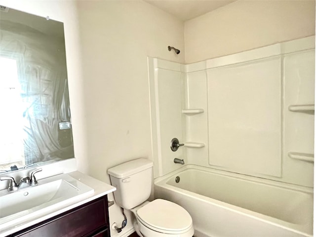 710 S 20th St, Temple, TX 76501 - full bathroom featuring toilet, vanity, and shower / bathtub combination