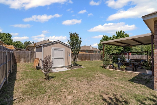 221 Whitestone Way, Weatherford, TX 76085 - view of yard featuring a patio