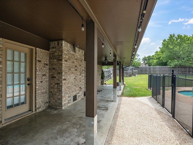 402 Brookview Dr, Decatur, TX 76234 - view of patio / terrace