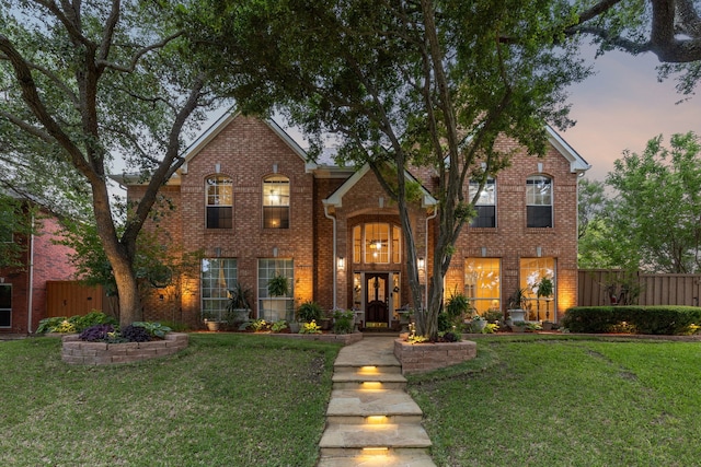 4312 Mead Dr, Plano, TX 75024 - traditional-style house with brick siding