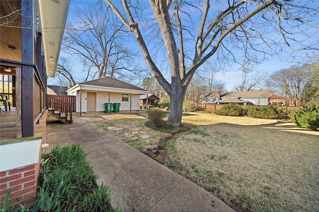 403 S Royall, Palestine, TX 75801 - view of yard