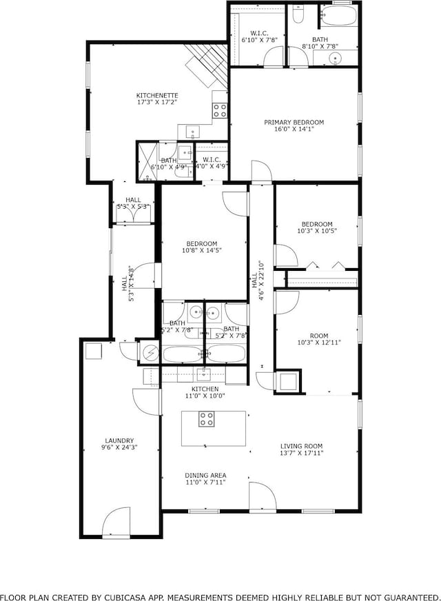 3843 Bernal Dr, Dallas, TX 75212 - room layout