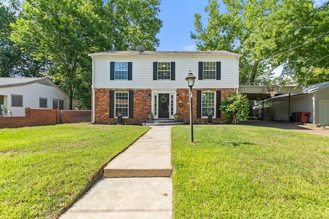 519 W Buchanan St, Mineola, TX 75773 - view of front of property with brick siding