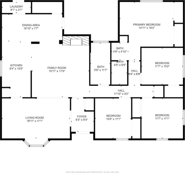 700 Brentwood Ln, Richardson, TX 75080 - floor plan / room layout