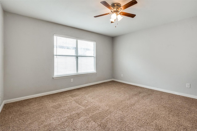 4145 Victory Dr, Frisco, TX 75034 - carpeted spare room with a ceiling fan and baseboards