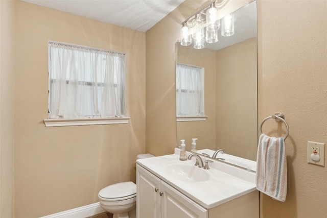 7632 Westwind Dr, Fort Worth, TX 76179 - bathroom with toilet and vanity