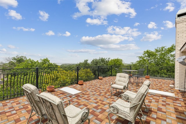7632 Westwind Dr, Fort Worth, TX 76179 - view of patio / terrace
