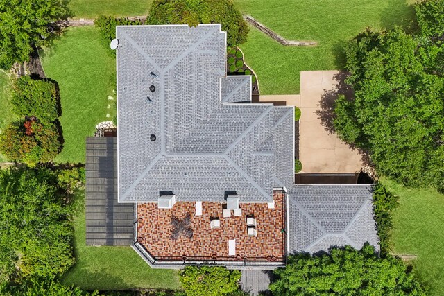 7632 Westwind Dr, Fort Worth, TX 76179 - aerial view of property and surrounding area