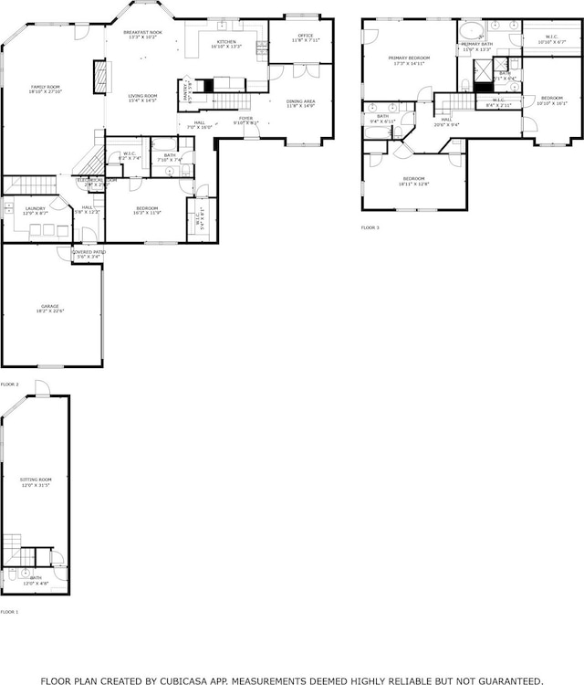 7632 Westwind Dr, Fort Worth, TX 76179 - floor plan / room layout