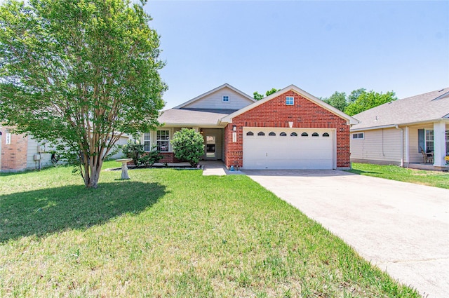 1011 Liffey Dr, Pflugerville, TX 78660 - traditional-style house featuring an attached garage, brick siding, driveway, and a front lawn