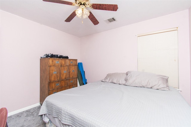 1011 Liffey Dr, Pflugerville, TX 78660 - bedroom with carpet floors, baseboards, and ceiling fan