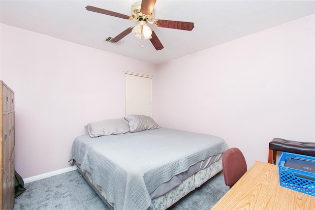 1011 Liffey Dr, Pflugerville, TX 78660 - bedroom featuring carpet, baseboards, and ceiling fan
