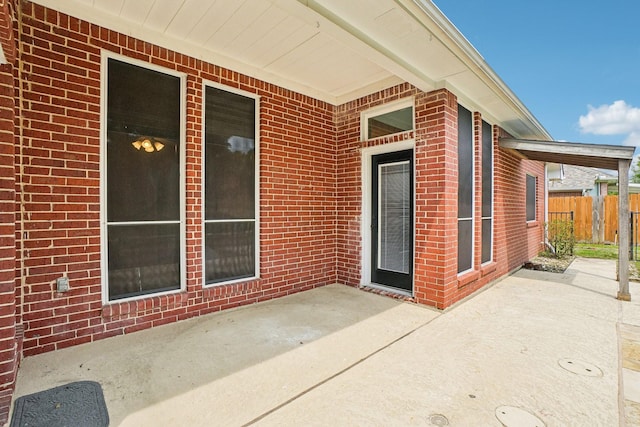 612 Christan Ct, Rockwall, TX 75087 - view of patio with fence
