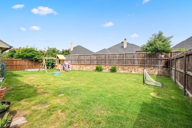 4307 Savannah Ln, Granbury, TX 76049 - view of yard featuring a playground