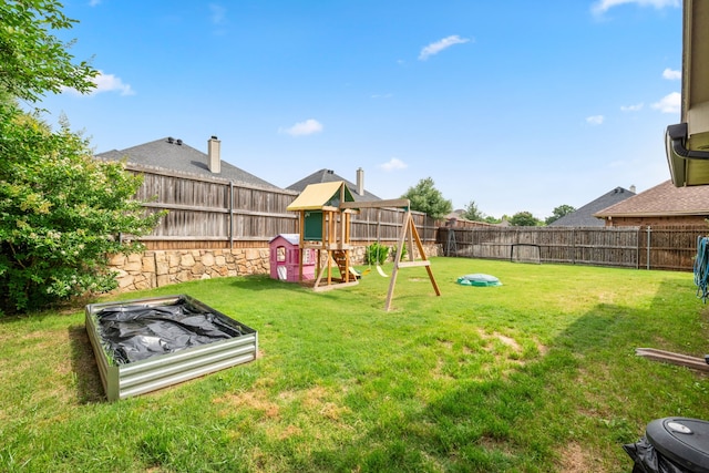 4307 Savannah Ln, Granbury, TX 76049 - view of yard featuring a playground