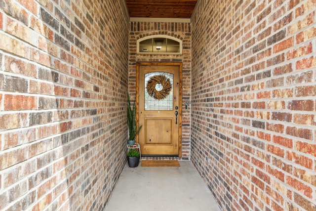 4307 Savannah Ln, Granbury, TX 76049 - view of exterior entry with brick siding
