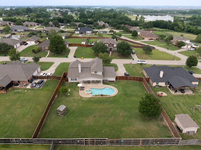112 Mustang Dr, Fate, TX 75087 - view of property location featuring a pool and nearby suburban area
