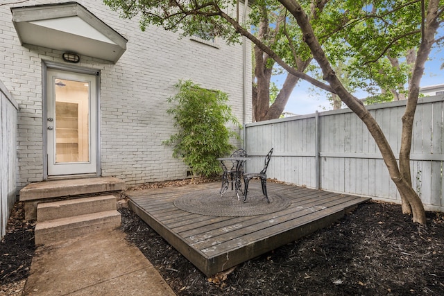 5033 N Hall St, Dallas, TX 75235 - view of deck