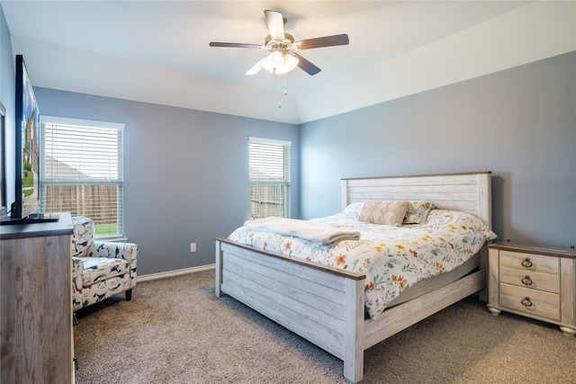 303 Headwater Dr, Fate, TX 75087 - bedroom with carpet floors, baseboards, and a ceiling fan